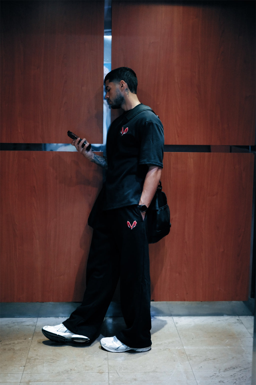 Heavyweight Cotton Pant (embroidered logo)