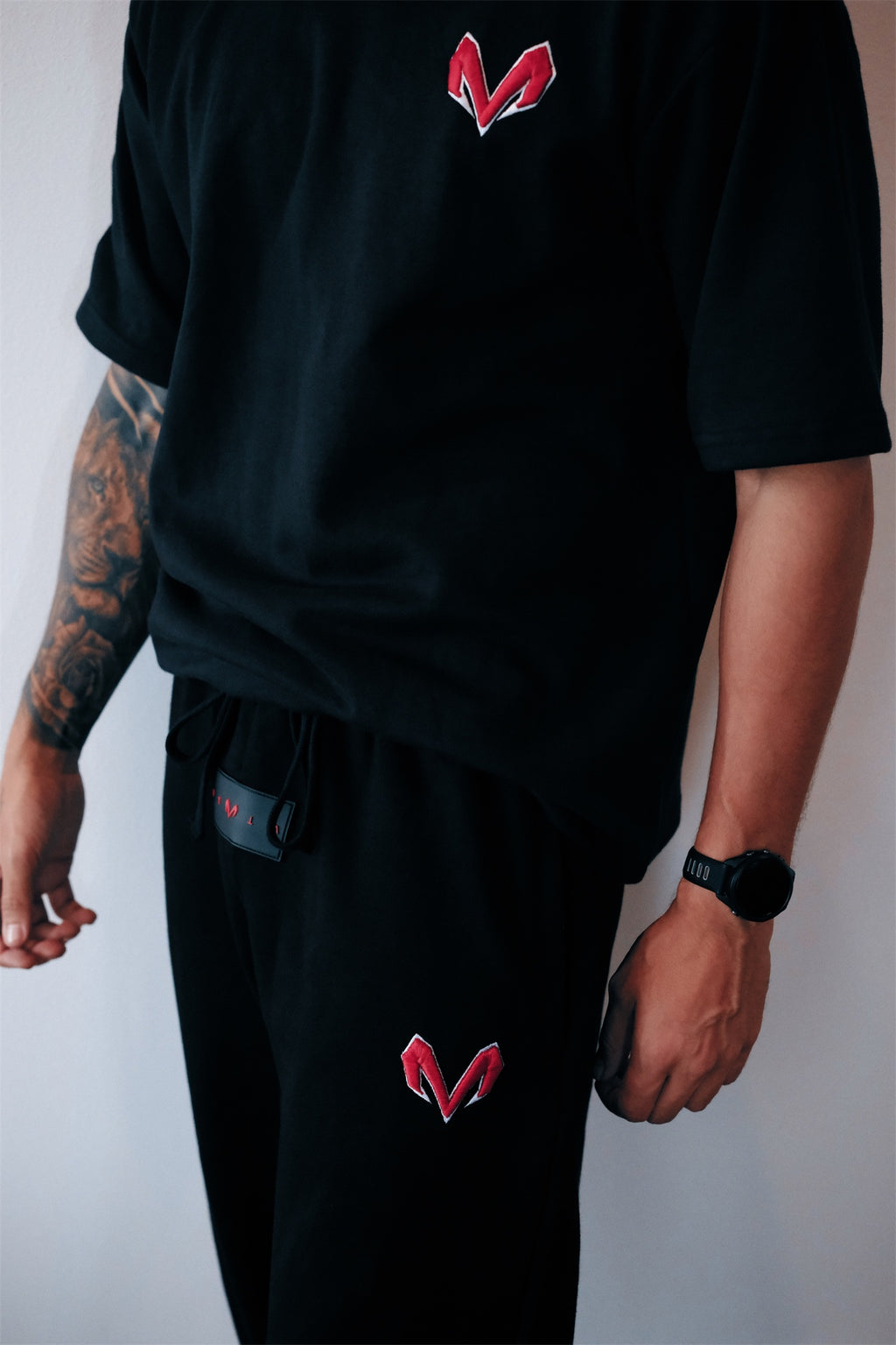 Heavyweight Cotton Pant (embroidered logo)